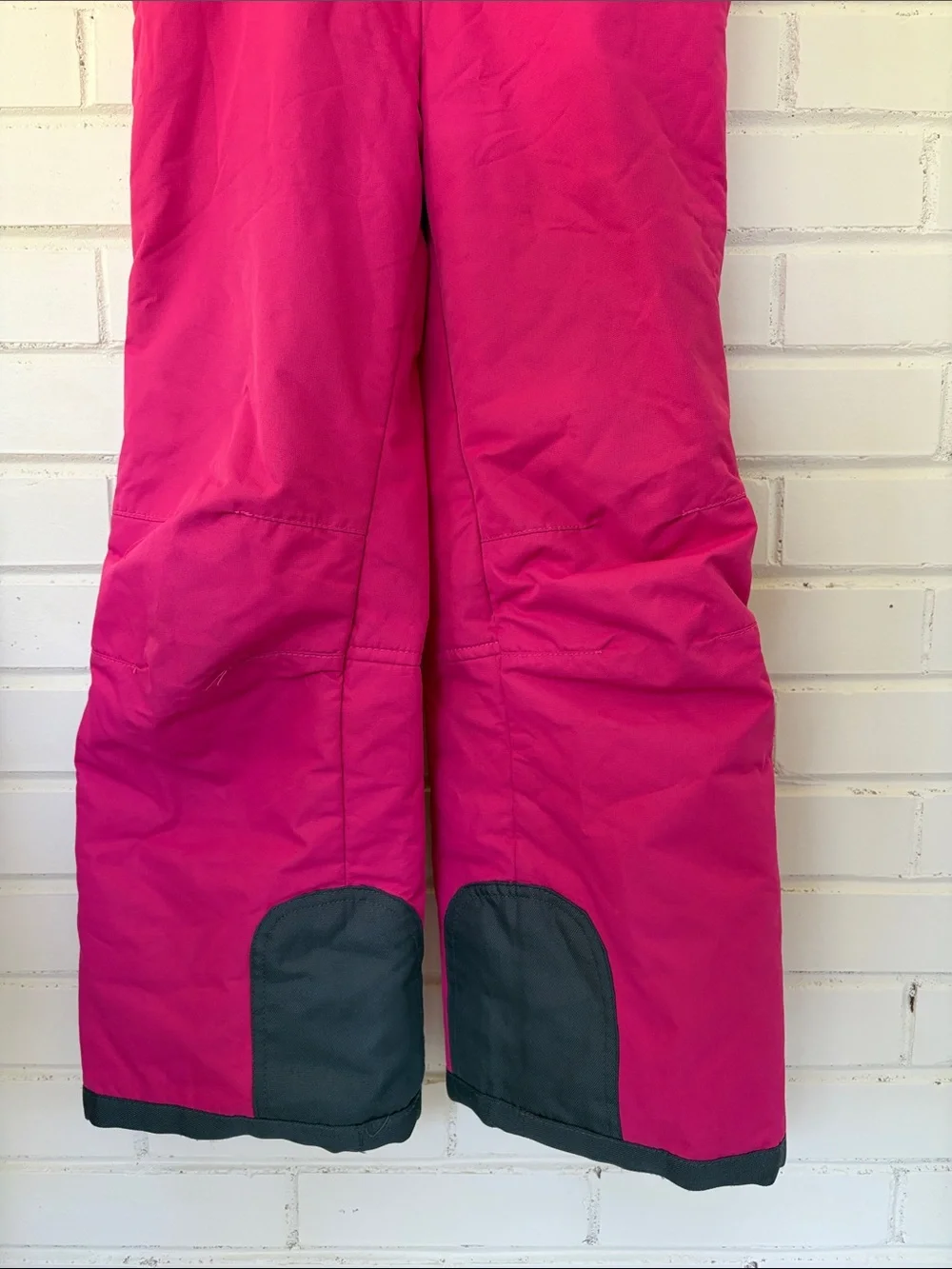 Arctix Girls Bright Magenta Ski Bib Overalls size small 7/8